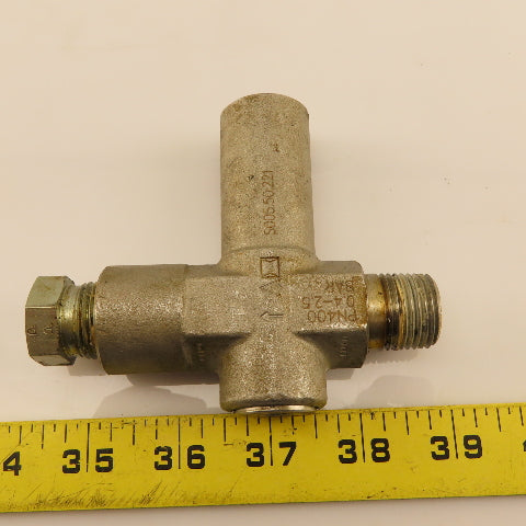 Schneider S005.50.221 0.4-2.5Bar Stainless Steel Pressure Gauge Protector 1/2"