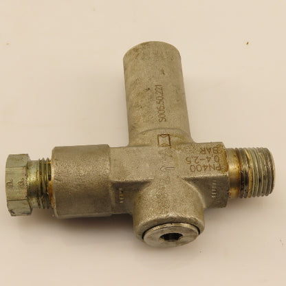 Schneider S005.50.221 0.4-2.5Bar Stainless Steel Pressure Gauge Protector 1/2"