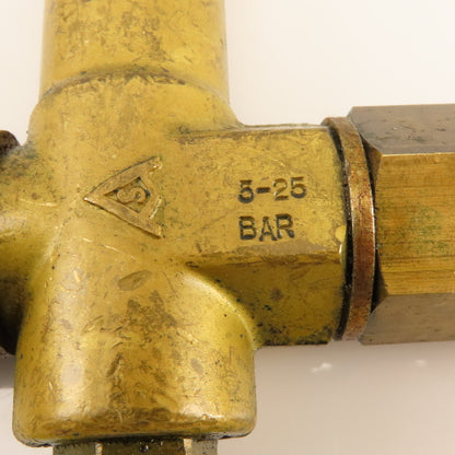 Schneider Brass Over Pressure Gauge Protector G1/2 5-25 Bar