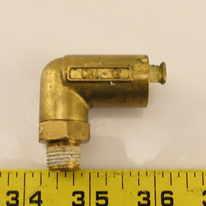 Chiyoda CKL-12 12mm Push To Connect Vacuum Compatible Elbow 90° R1/2 Male