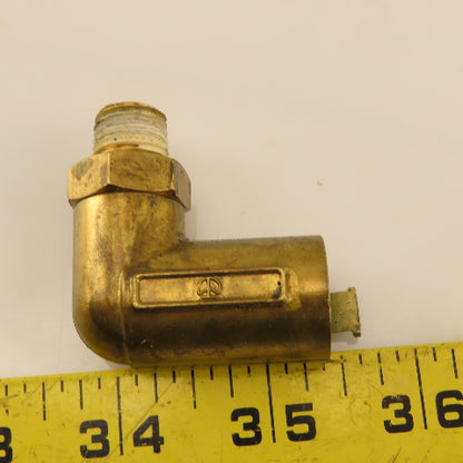Chiyoda CKL-12 12mm Push To Connect Vacuum Compatible Elbow 90° R1/2 Male