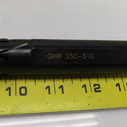 Iscar GHIR 25C-510 Grooving & Turning Boring Bar Coolant Through