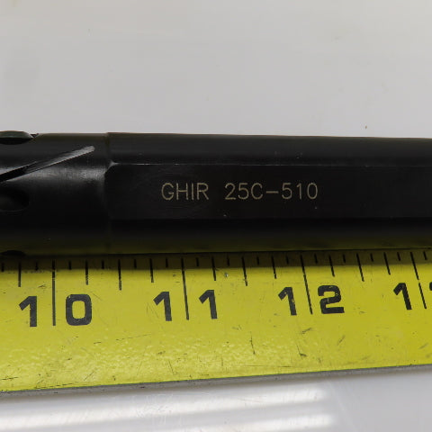 Iscar GHIR 25C-510 Grooving & Turning Boring Bar Coolant Through