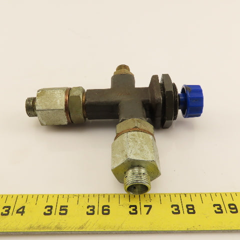 3 Way Over Pressure Gauge Protector Push To Read Valve G3/8