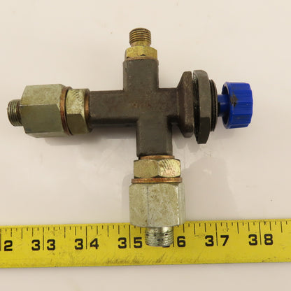 3 Way Over Pressure Gauge Protector Push To Read Valve G3/8