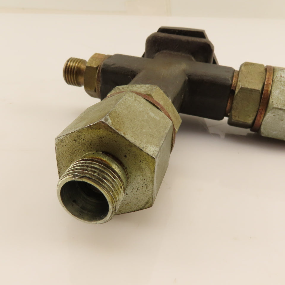 3 Way Over Pressure Gauge Protector Push To Read Valve G3/8