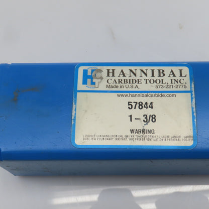 Hannibal 57844 1-3/8" OD Carbide Tipped Radial Drive Counterbore 9/16" 4 Flute