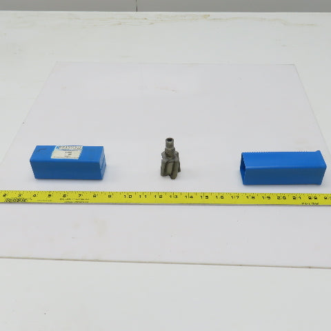 Hannibal 57844 1-3/8" OD Carbide Tipped Radial Drive Counterbore 9/16" 4 Flute