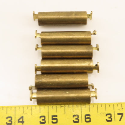 Chiyoda Style Brass Touch Union Nipple Vacuum Fitting Splice 4mm Tube Lot Of 6