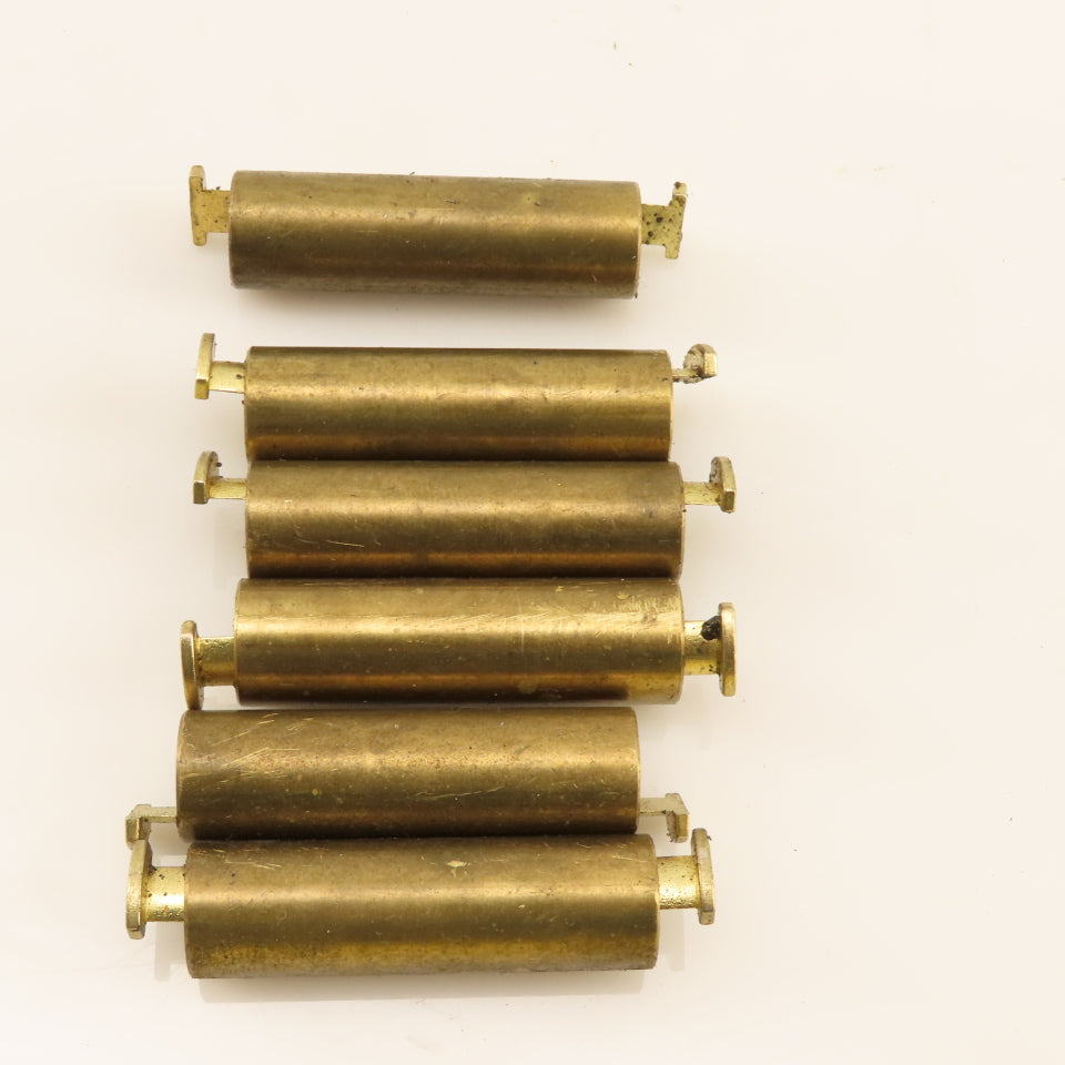 Chiyoda Style Brass Touch Union Nipple Vacuum Fitting Splice 4mm Tube Lot Of 6