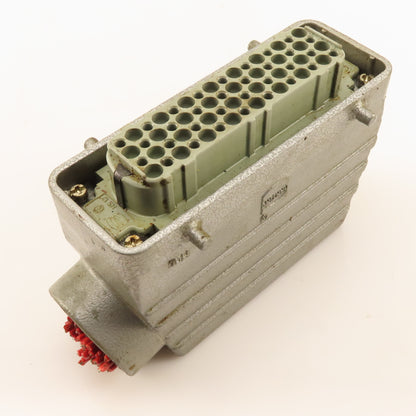 Harting Han-D64F 64 Pin Female Side Entry Cam Lock Style Connector Body