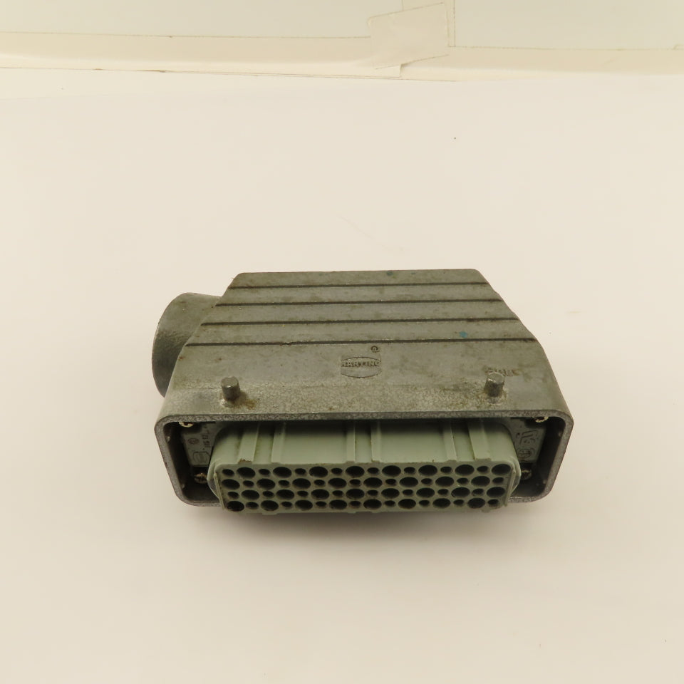 Harting Han-D64F 64 Pin Female Side Entry Cam Lock Style Connector Body