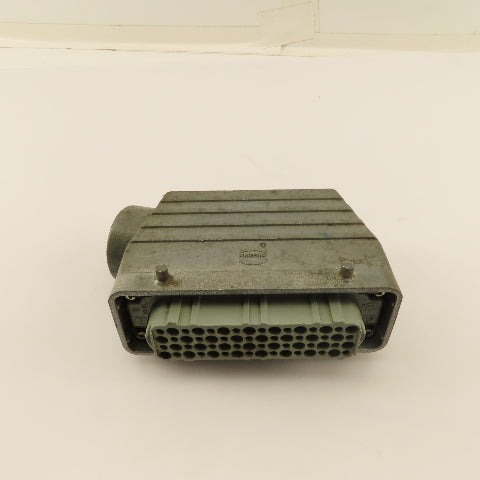 Harting Han-D64F 64 Pin Female Side Entry Cam Lock Style Connector Body