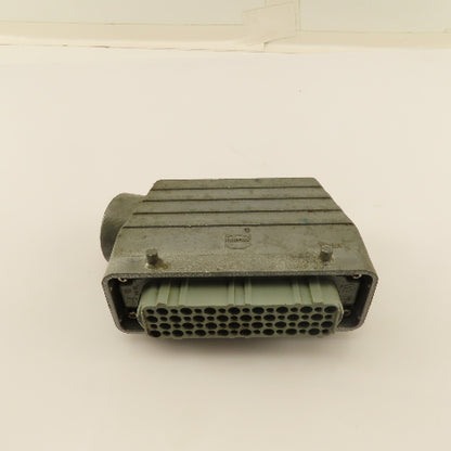 Harting Han-D64F 64 Pin Female Side Entry Cam Lock Style Connector Body