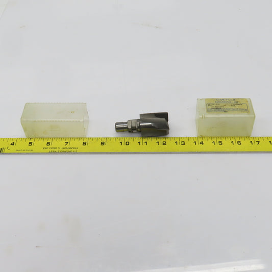 Kennametal 220-3131 Carbide Tipped Tct 1-5/16" Radial Drive Counterbore 4 Flute