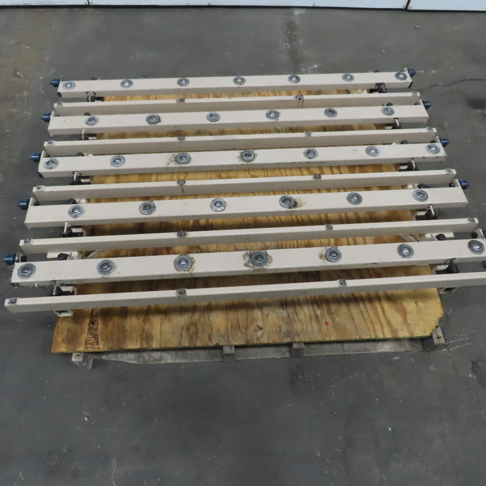 52" x 35" Ball Transfer Gravity Roller Box Conveyor Table W/Legs