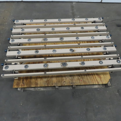 52" x 35" Ball Transfer Gravity Roller Box Conveyor Table W/Legs