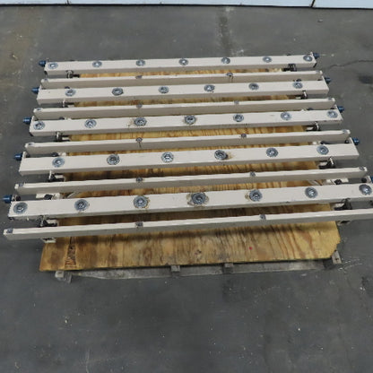 52" x 35" Ball Transfer Gravity Roller Box Conveyor Table W/Legs