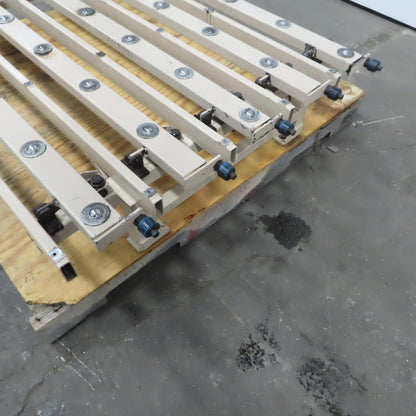 52" x 35" Ball Transfer Gravity Roller Box Conveyor Table W/Legs