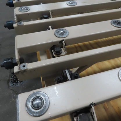 52" x 35" Ball Transfer Gravity Roller Box Conveyor Table W/Legs