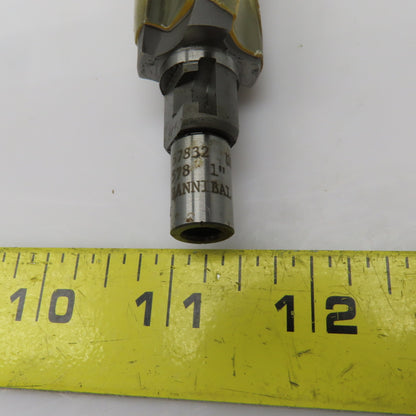 Hannibal Carbide 57832 1" Carbide Tipped Coolant Through Counterbore 4 Flute