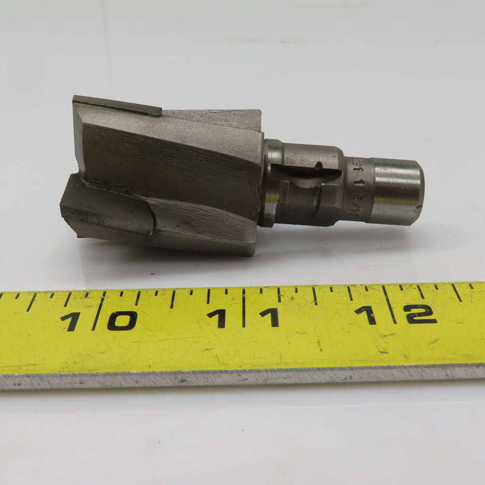 Kennametal 220-3131 1-5/16" Carbide Tipped TCT Radial Drive Counterbore 4 Flute