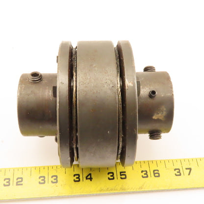 3/4" Bore Flexible Steel Disk Coupling
