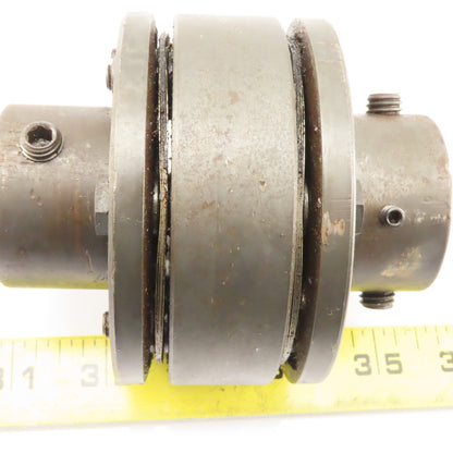 3/4" Bore Flexible Steel Disk Coupling