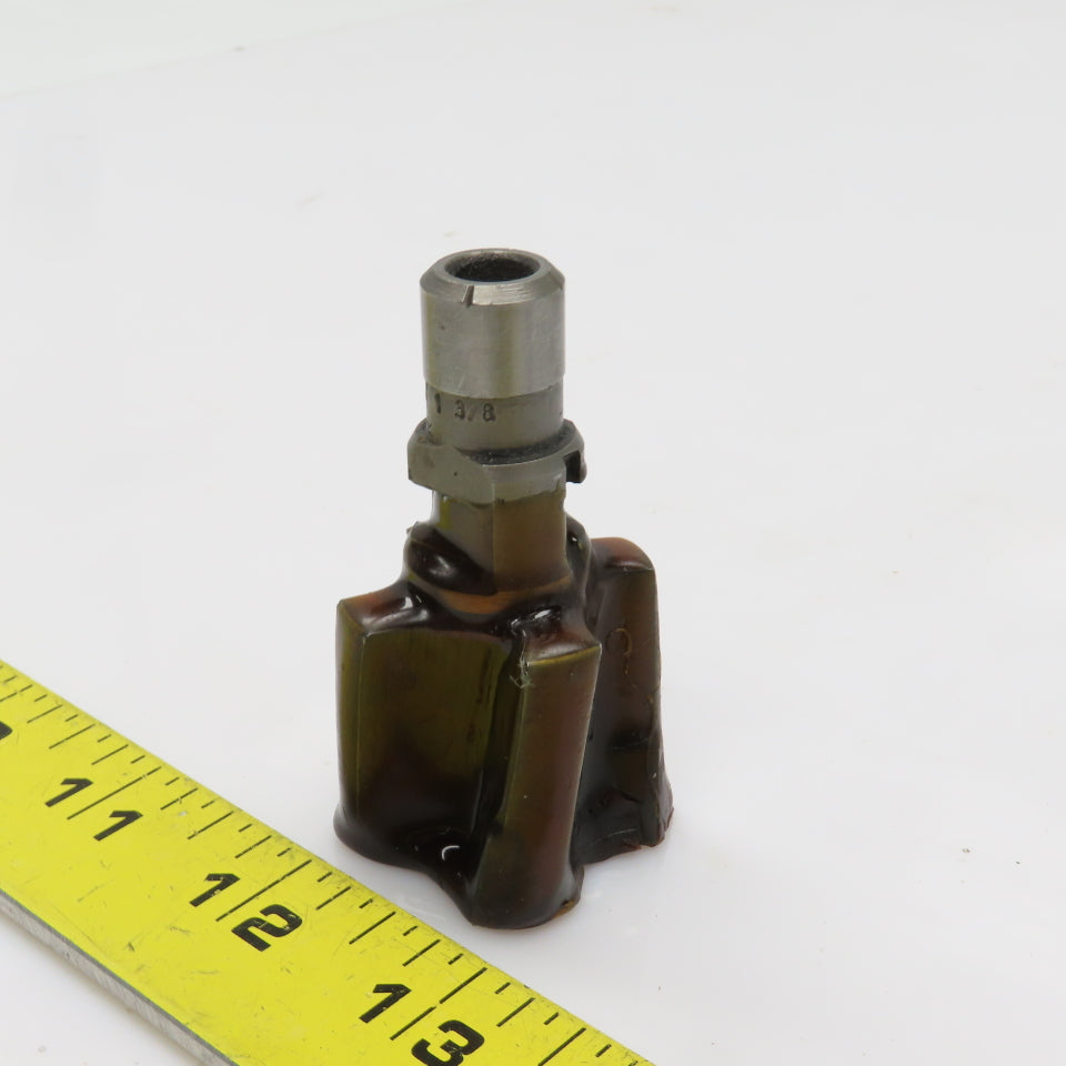 Kennametal 220-3137 1-3/8" Carbide Tipped TCT Radial Drive Counterbore 4 Flute