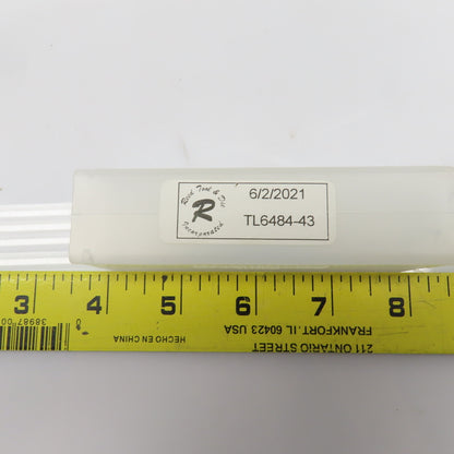 Reed Tool TL6484-43 1/2" x 3/4" 3/4" Shank Counterbore Carbide Drillbit