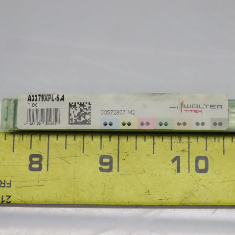 Walter A3379XPL 30° Solid Carbide Twist Drill 0.1969 Cut Diam 1.3780 Cut Length