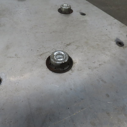 42" x 22"x.0145" Thick Ball Transfer Gravity Roller Aluminum Plates Lot of 2