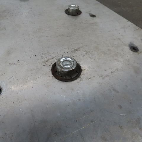 42" x 22"x.0145" Thick Ball Transfer Gravity Roller Aluminum Plates Lot of 2