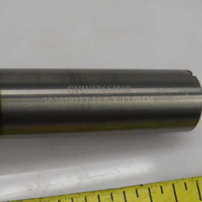 Guhring 302619887 140° Solid Carbide Subland Step Drill 16mm x 12mm 121mm OAL