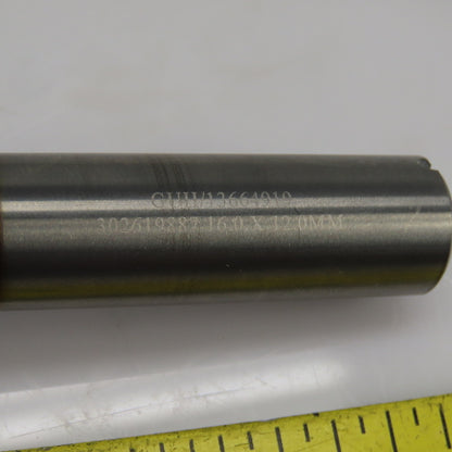Guhring 302619887 140° Solid Carbide Subland Step Drill 16mm x 12mm 121mm OAL