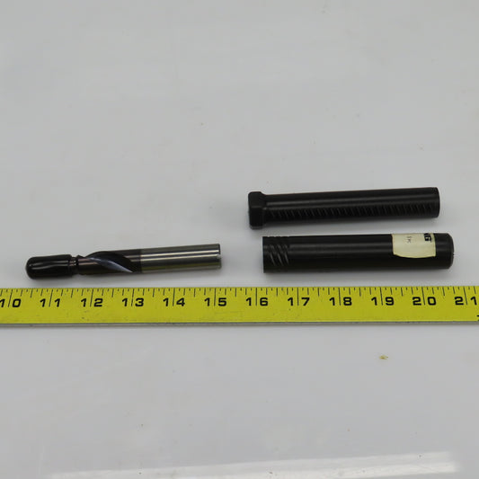 Guhring 302619887 140° Solid Carbide Subland Step Drill 16mm x 12mm 121mm OAL