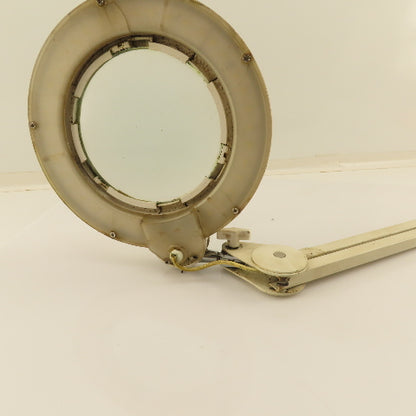 Daylite D/E/U/A25030 15V DC Gooseneck Magnifying Task Light Lamp 5" View 46"