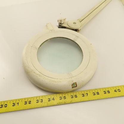 Daylite D/E/U/A25030 15V DC Gooseneck Magnifying Task Light Lamp 5" View 46"
