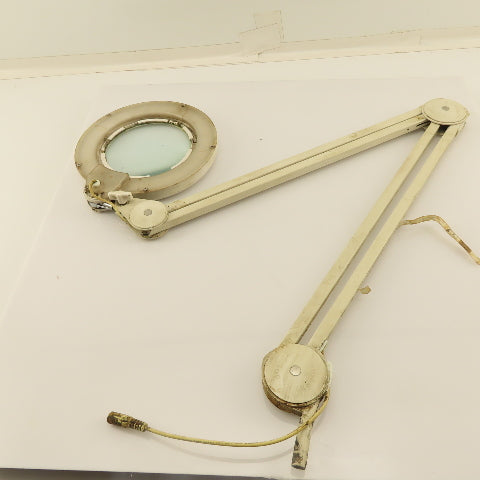 Daylite D/E/U/A25030 15V DC Gooseneck Magnifying Task Light Lamp 5" View 46"