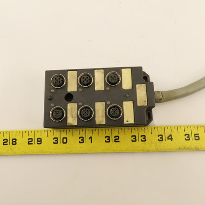 Murr 27814 6 x M12 Electrical Distribution Module 24VDC