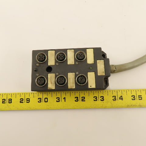 Murr 27814 6 x M12 Electrical Distribution Module 24VDC