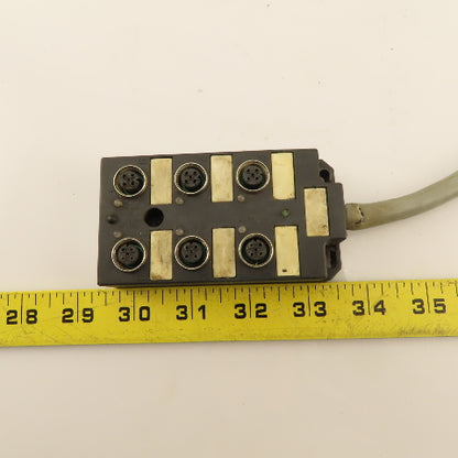 Murr 27814 6 x M12 Electrical Distribution Module 24VDC