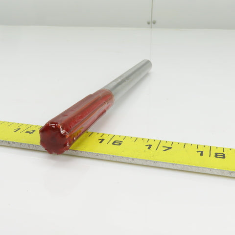 L & I LV533.6250 5/8" Coolant Through Chucking Reamer HSS 9/16" Shank 9" OAL
