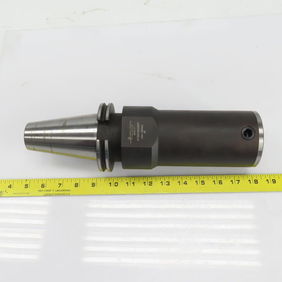 Walter Valenite A1200 Cat 50 End Mill Tool Holder 1.800" Hole 8-1/2" Projection