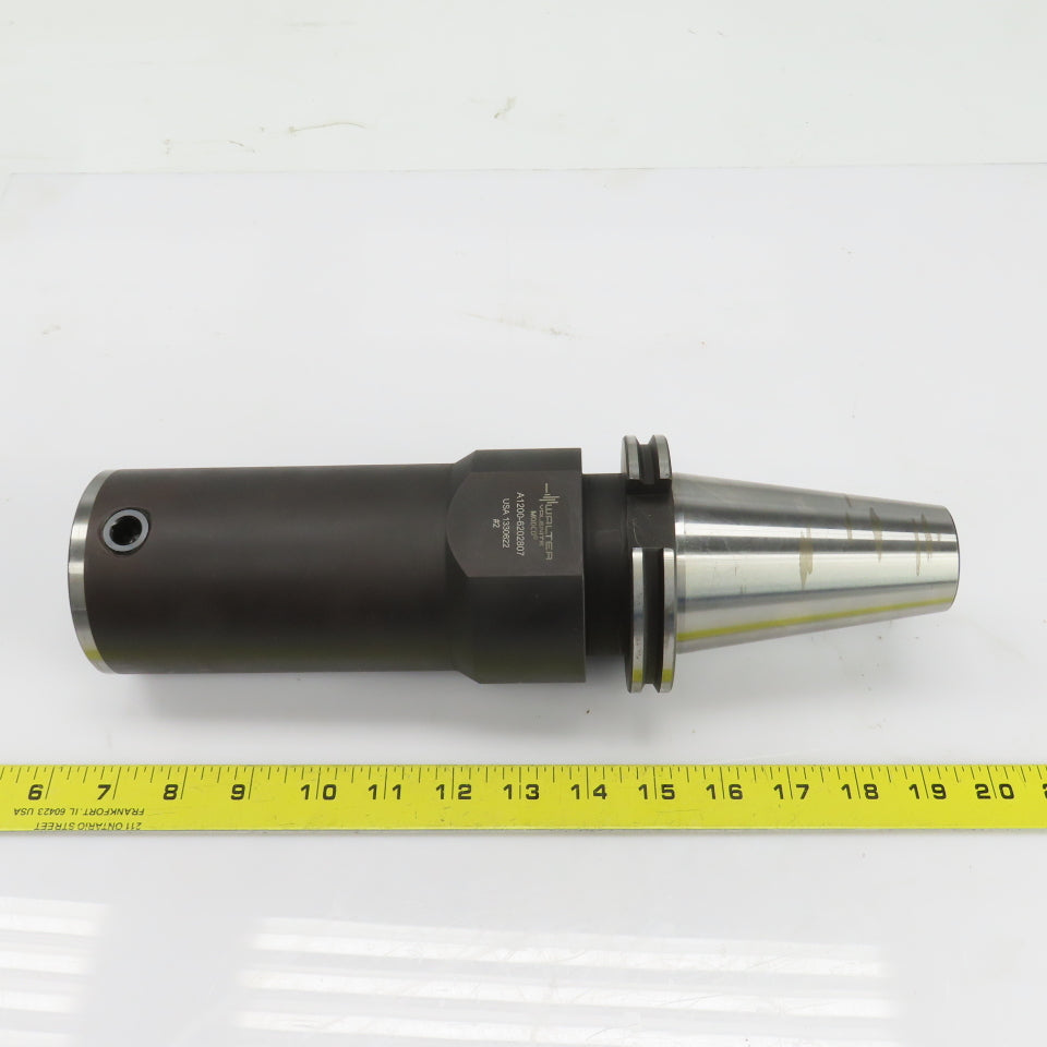Walter Valenite A1200 Cat 50 End Mill Tool Holder 1.800" Hole 8-1/2" Projection
