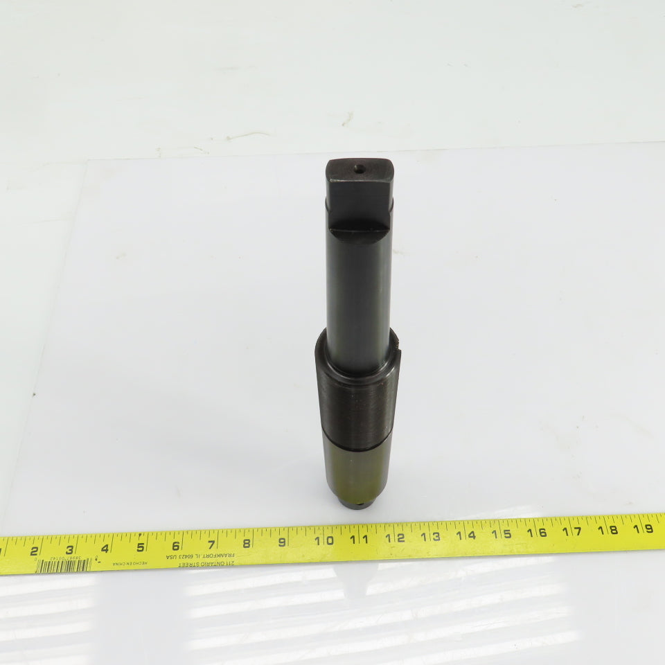 Slotting Cutter Arbor #4 Morse Taper 3/8-16 TPI 12-7/8" OAL