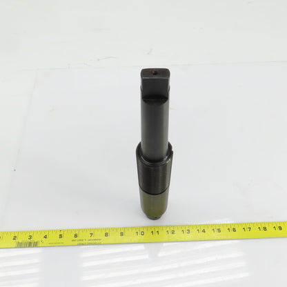 Slotting Cutter Arbor #4 Morse Taper 3/8-16 TPI 12-7/8" OAL