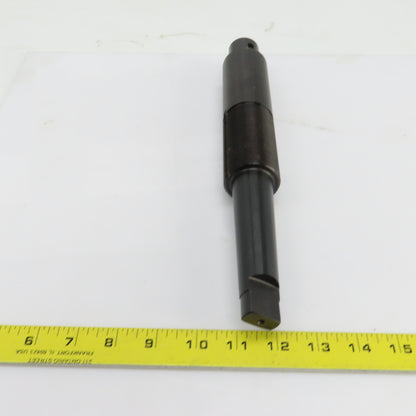 Slotting Cutter Arbor #4 Morse Taper 3/8-16 TPI 12-7/8" OAL