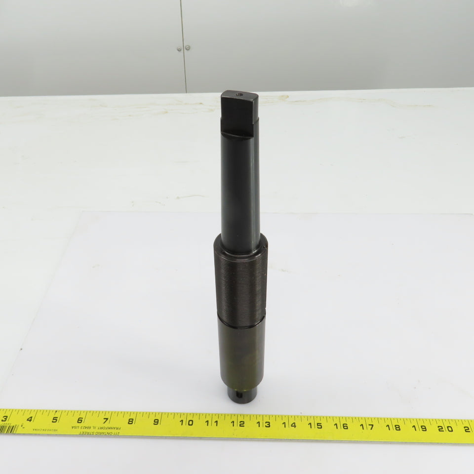 Slotting Cutter Arbor #4 Morse Taper 3/8-16 TPI 12-7/8" OAL