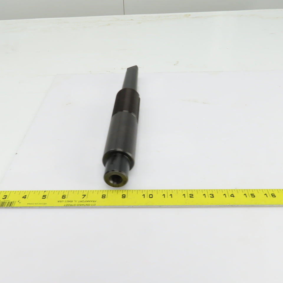 Slotting Cutter Arbor #4 Morse Taper 3/8-16 TPI 12-7/8" OAL